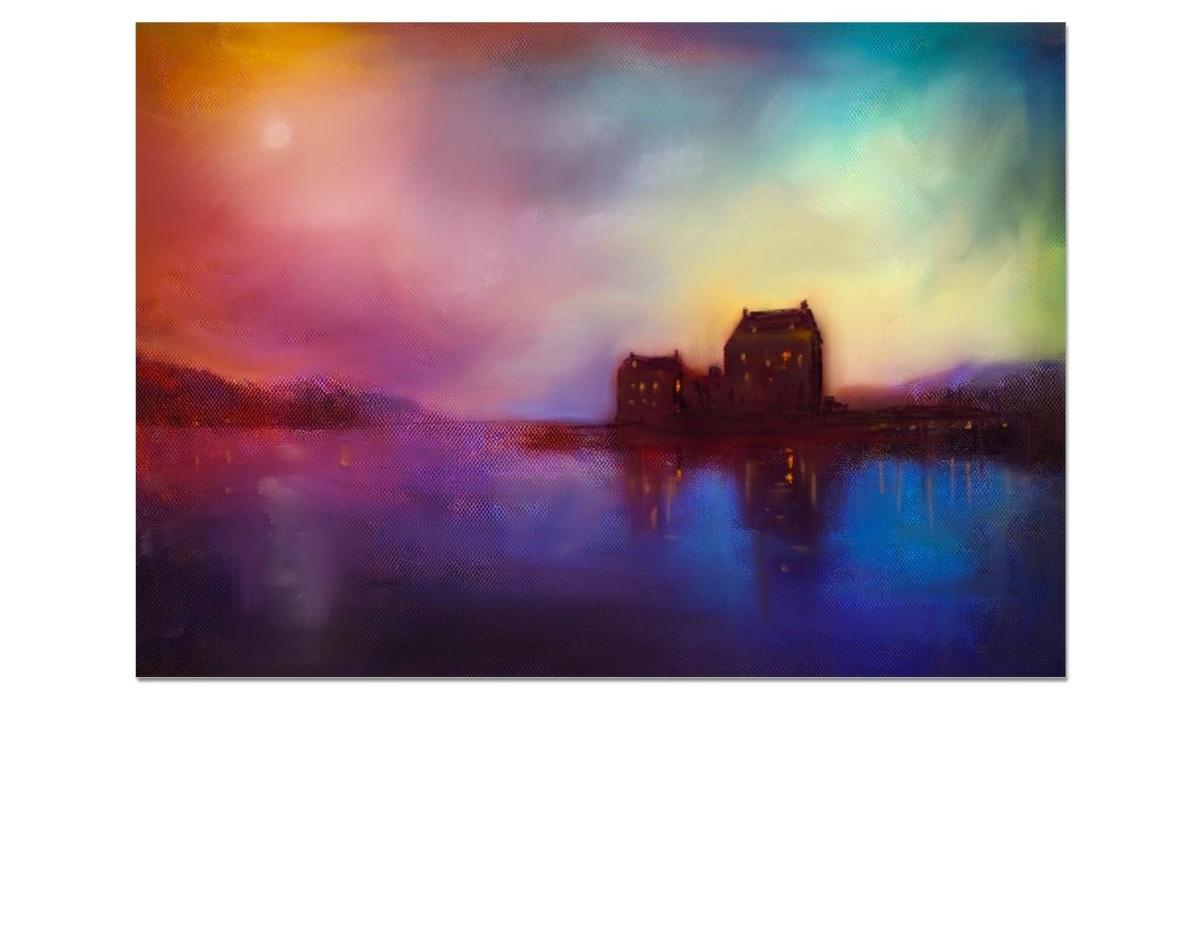 Eilean Donan Castle Sunset Art Prints from my Historic & Iconic Art Gallery Collection