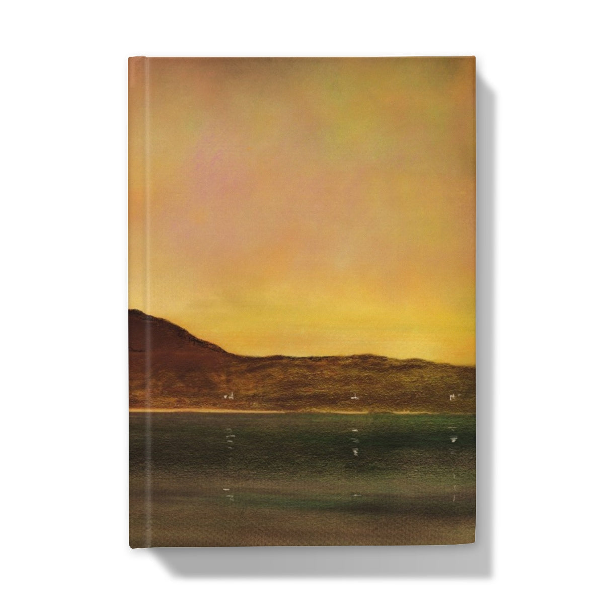 Eriskay Dusk journal with desert landscape canvas print