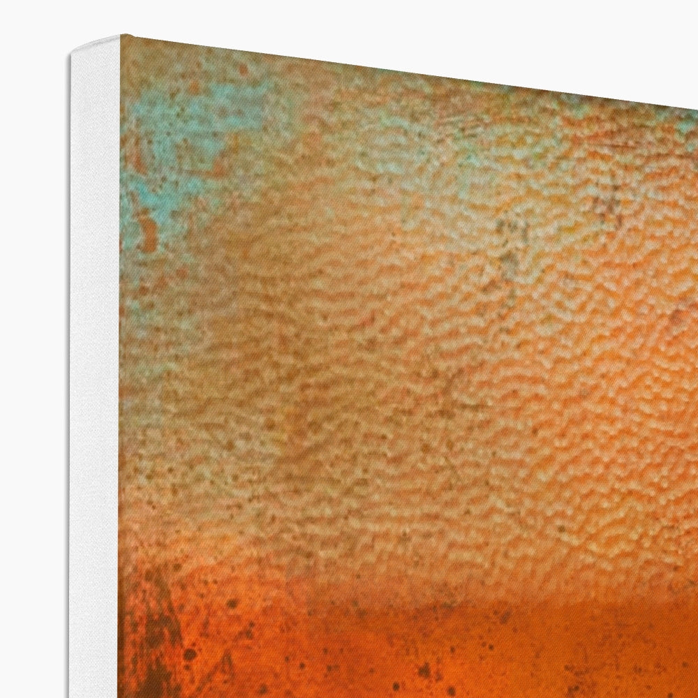 Sunset Horizon Abstract Painting | Canvas From Scotland-Contemporary Stretched Canvas Prints-Abstract & Impressionistic Art Gallery-Paintings, Prints, Homeware, Art Gifts From Scotland By Scottish Artist Kevin Hunter