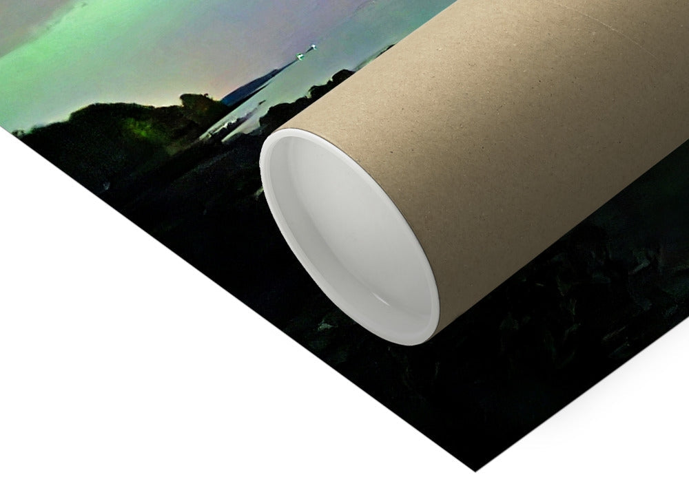 River Clyde Aurora Fine Art Druck