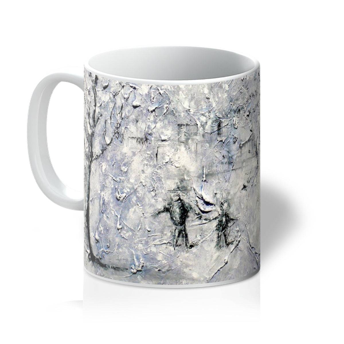 Father Daughter Snow Art Gifts Mug