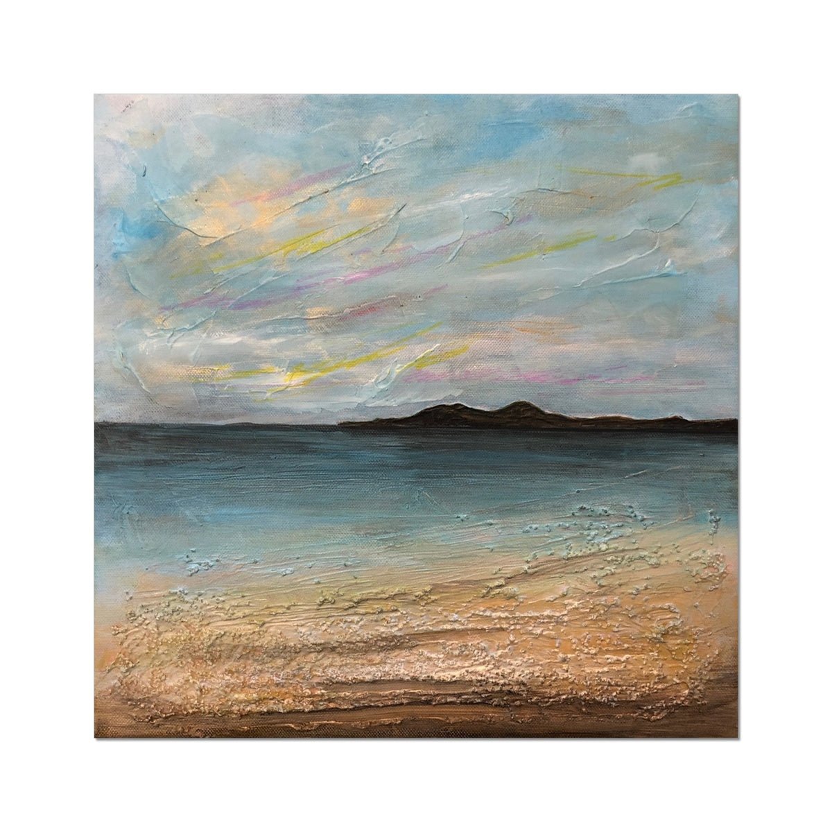 Garrynamonie Beach South Uist Painting Scotland | Signed Scottish Fine Art Prints