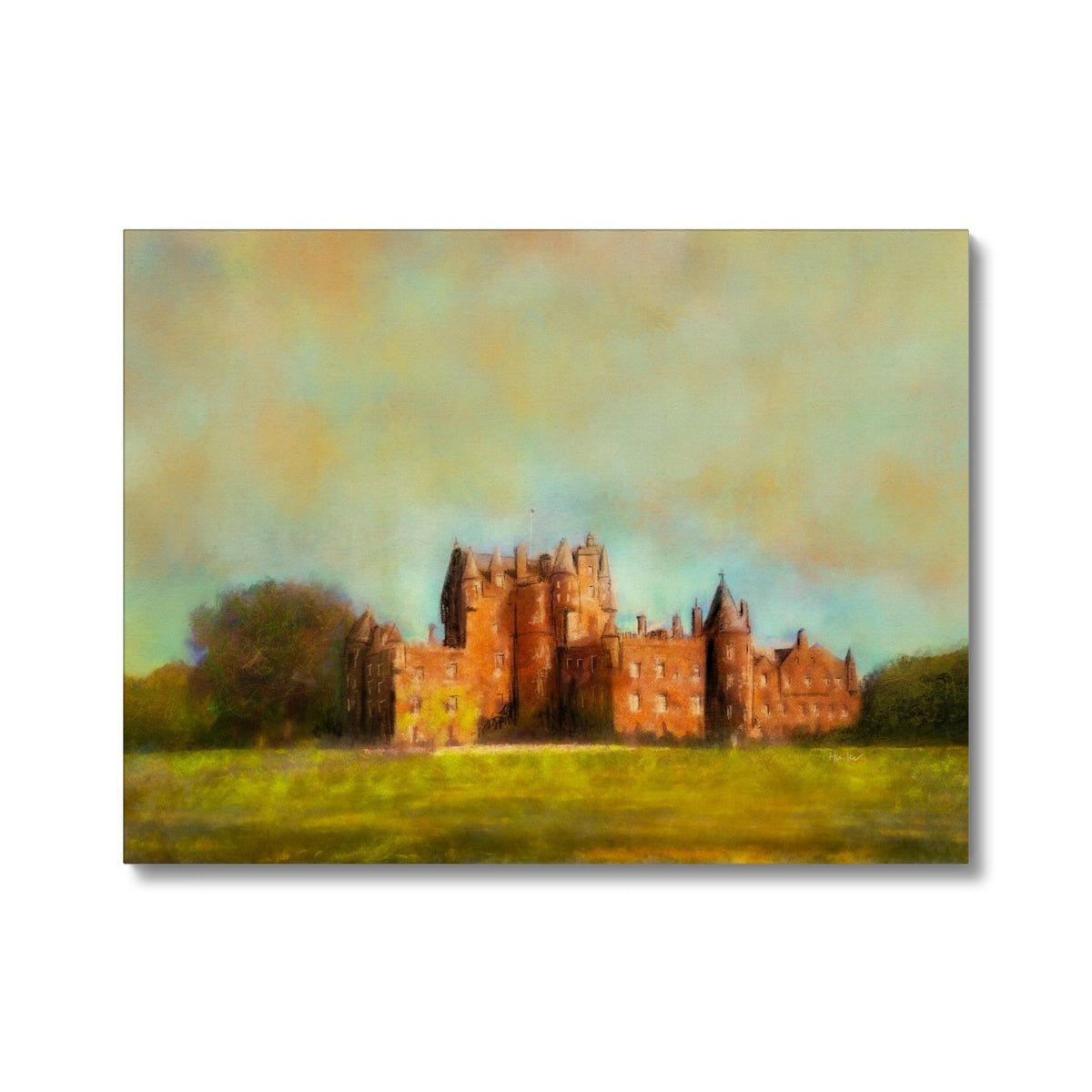 Glamis Castle Canvas