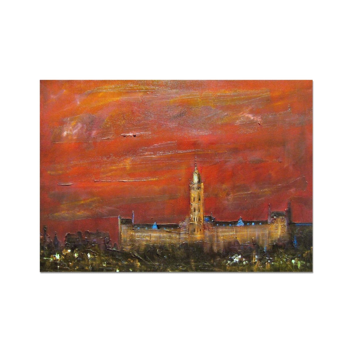 Glasgow University Dusk Prints