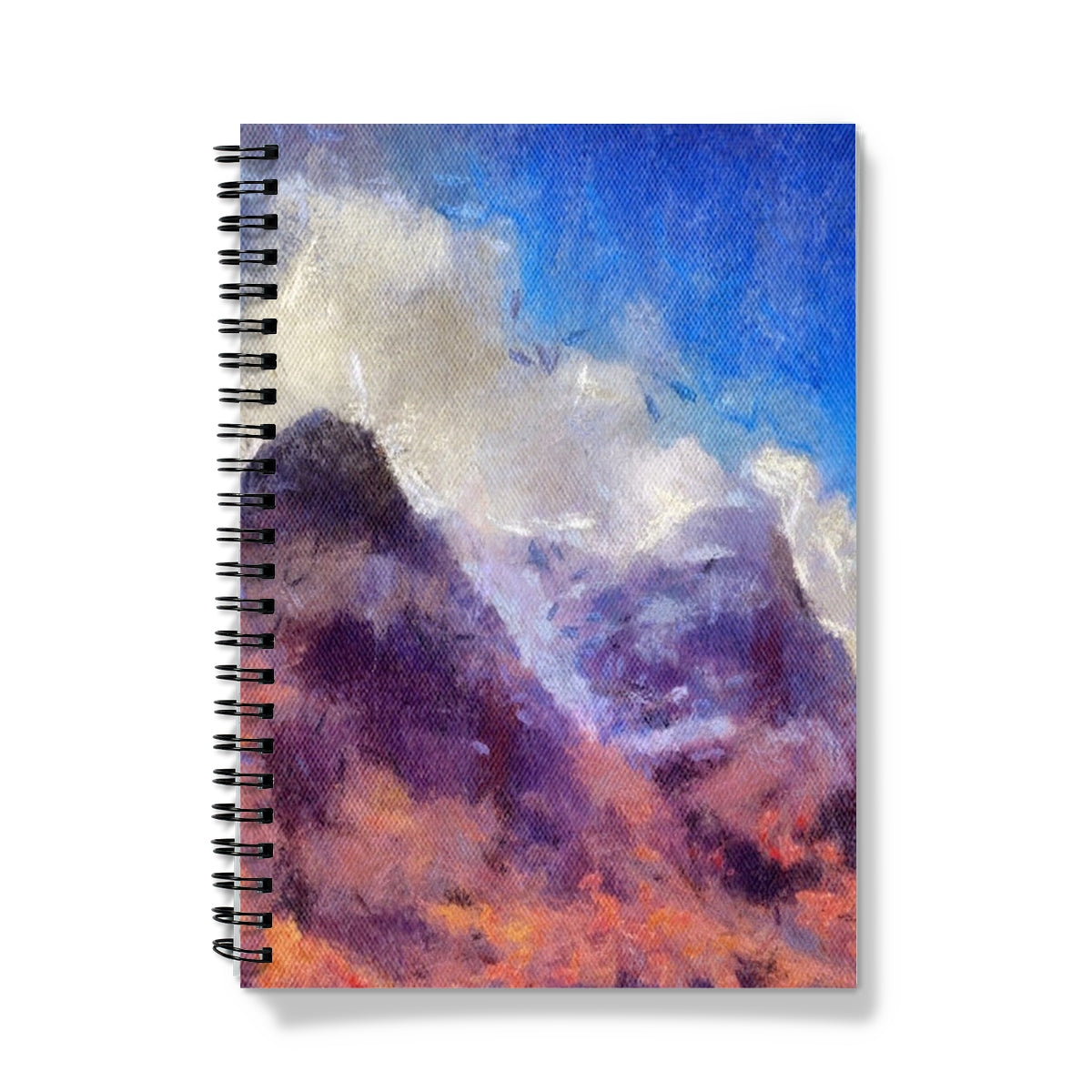 Glencoe Art Gifts Notebook-Journals & Notebooks-Glencoe Art Gallery-A5-Lined-Paintings, Prints, Homeware, Art Gifts From Scotland By Scottish Artist Kevin Hunter