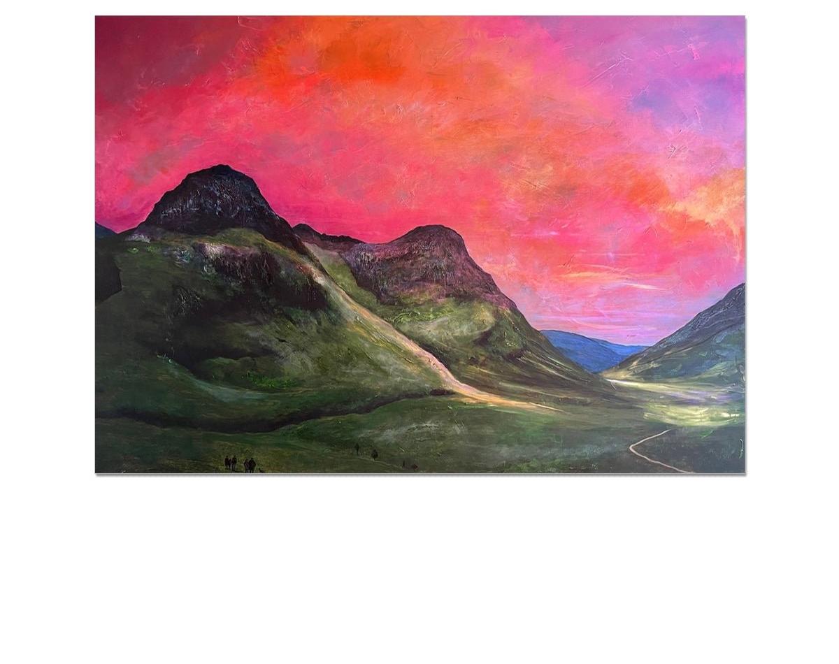 Glencoe Dusk Art Prints