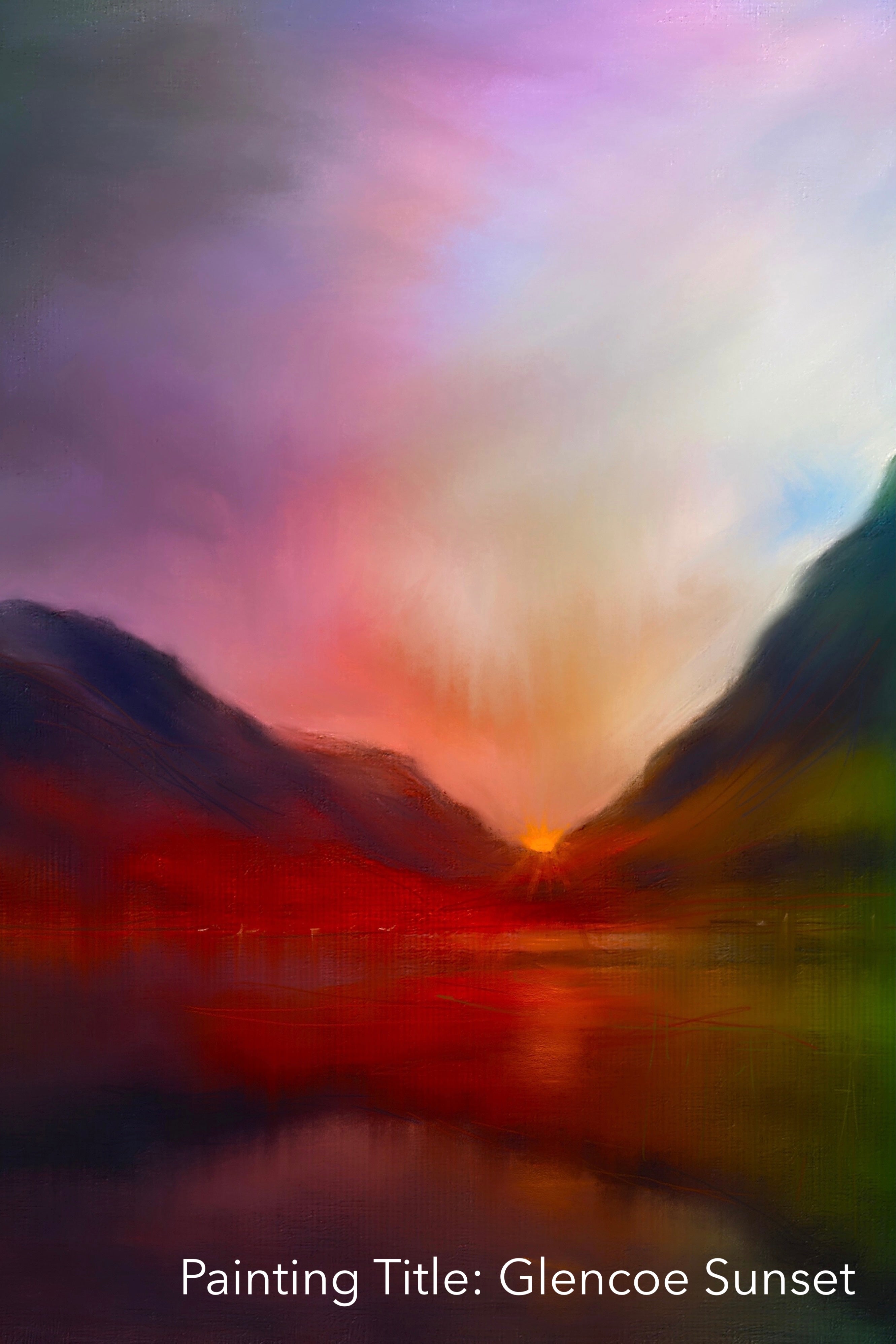 Glencoe Landscape Giclee Art Prints From Scotland-Glencoe Art Gallery