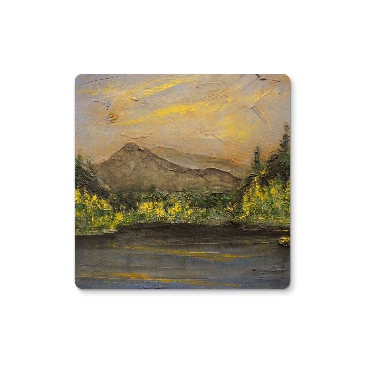 The Glencoe Lochan Coaster - Lochs & Mountains Art Gallery Scotland - Free Shipping Worldwide
