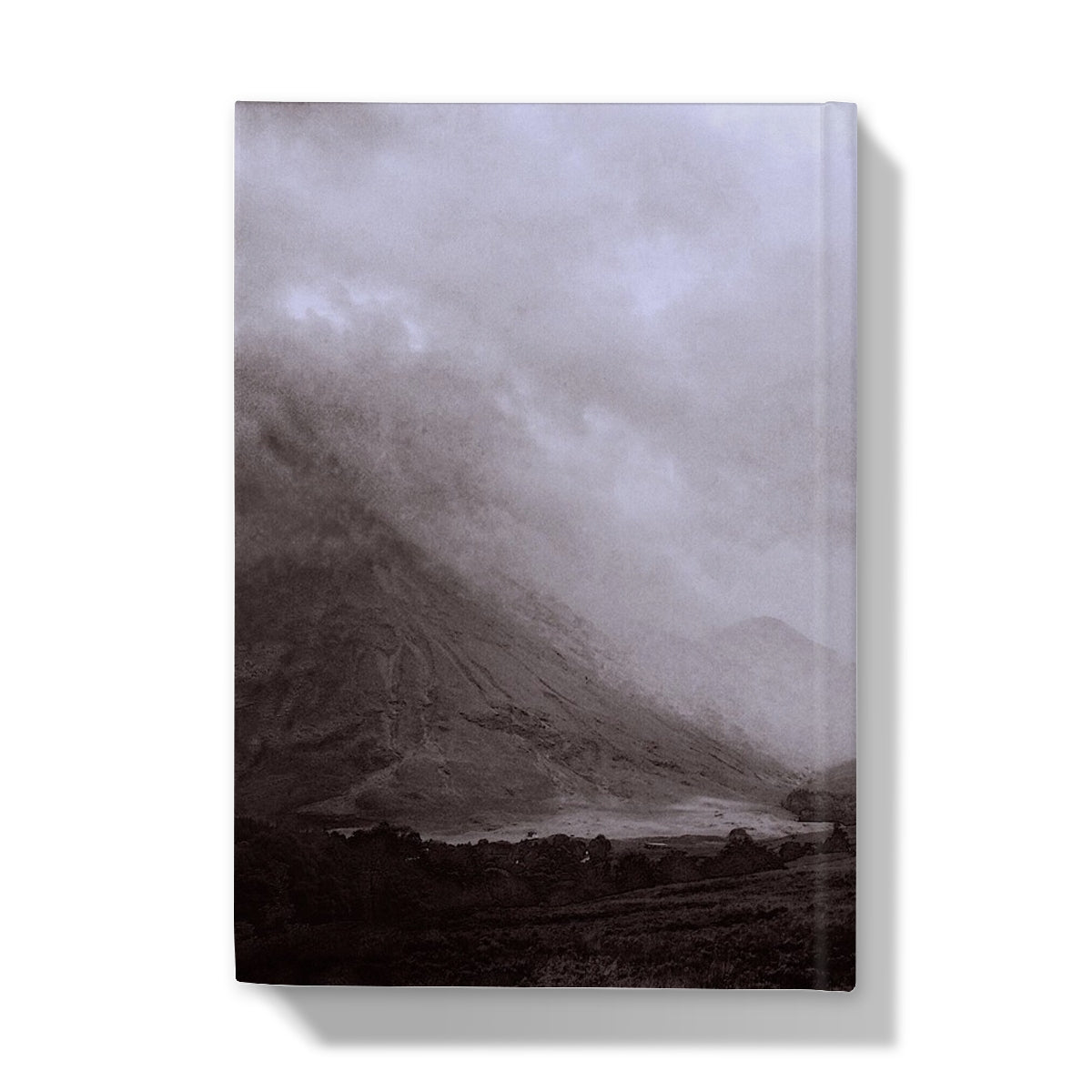 Glencoe Mist Art Gifts Hardback Journal-Journals & Notebooks-Glencoe Art Gallery-Paintings, Prints, Homeware, Art Gifts From Scotland By Scottish Artist Kevin Hunter