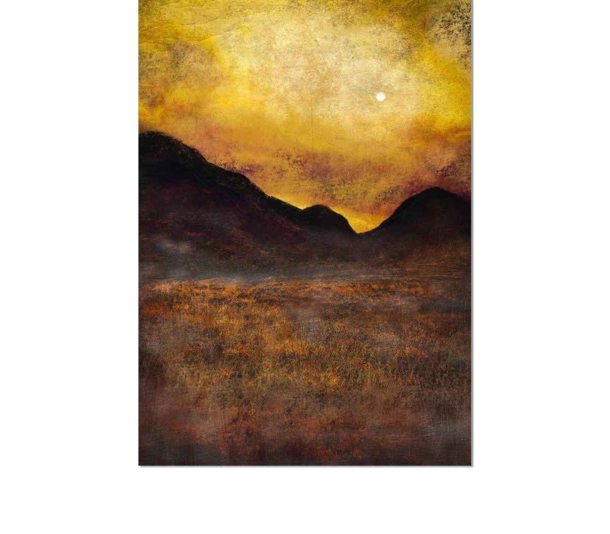 Glencoe Moonlight-art-painting-scotland