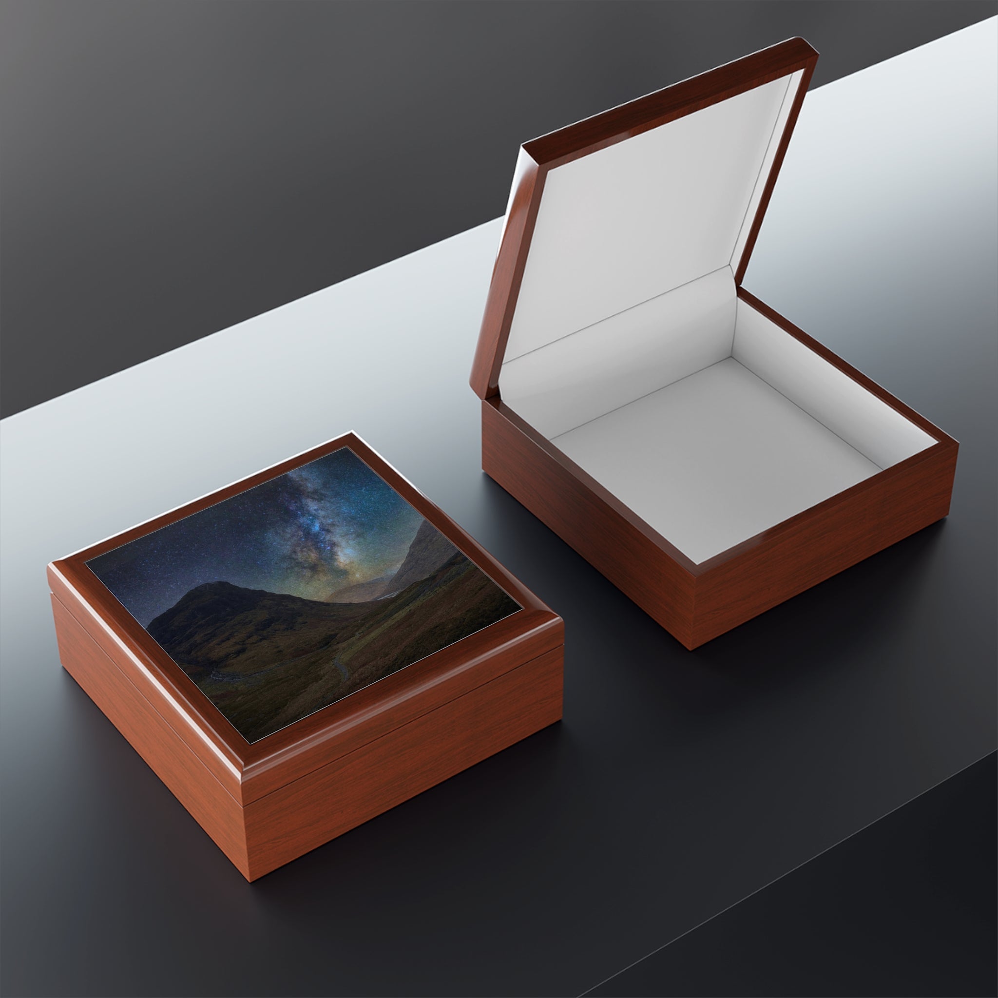 Glencoe Starlight | Jewellery Box | Scotland - Art Gallery - Free Shipping Worldwide