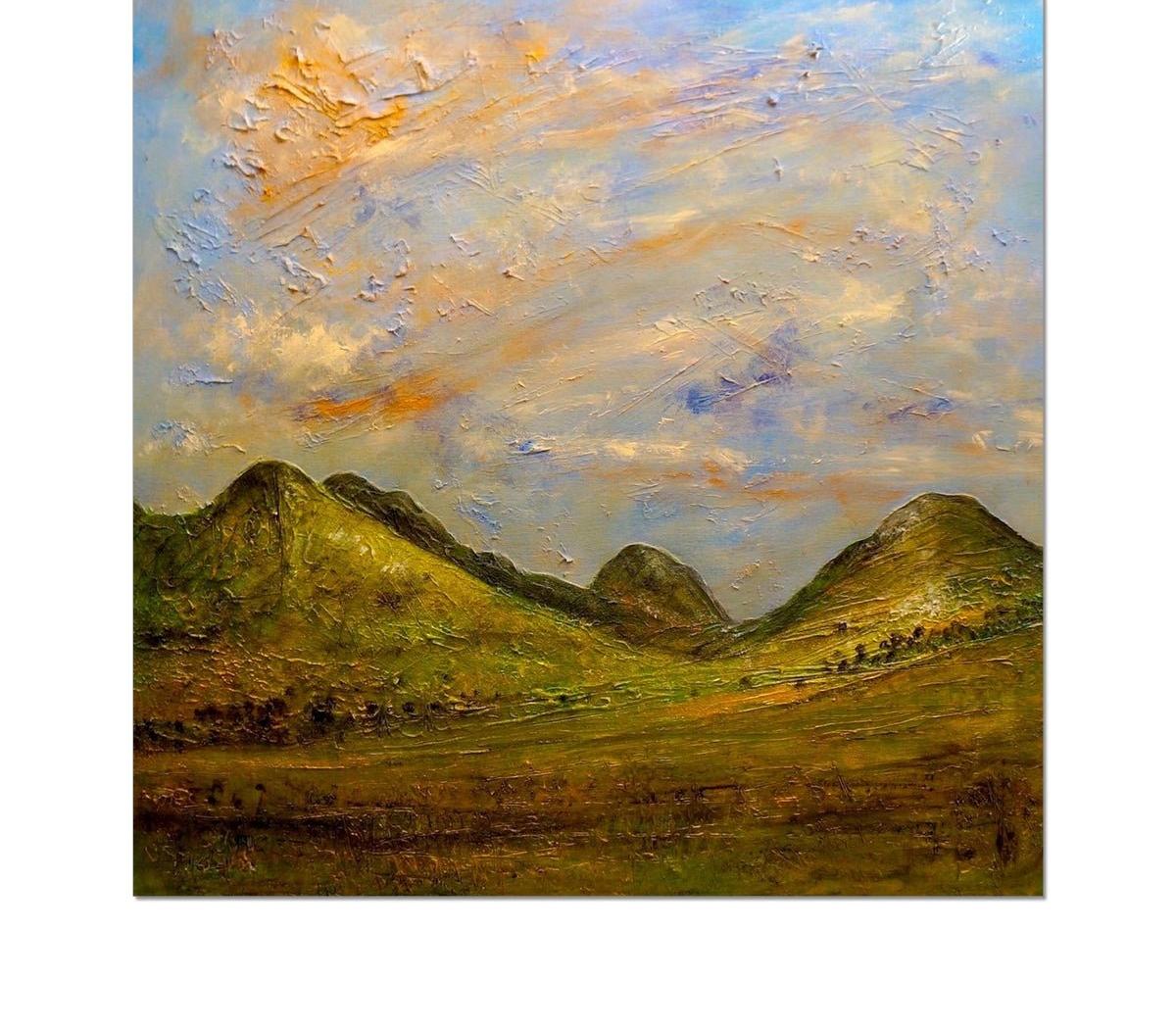 Glencoe Summer-art-painting-scotland