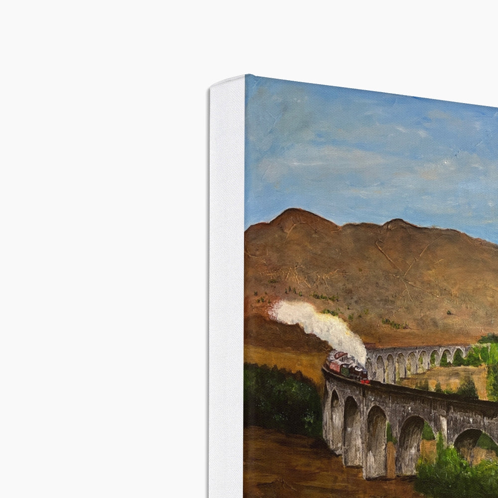 Glenfinnan Viaduct Art Eco Canvas-Scottish Highlands &amp; Lowlands Art Gallery