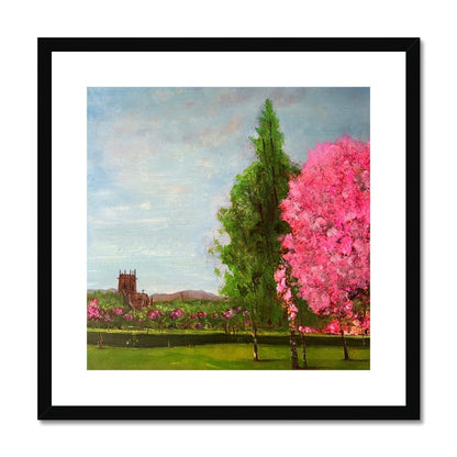 Harrison Park Edinburgh Painting | Framed &amp; Mounted Prints From Scotland