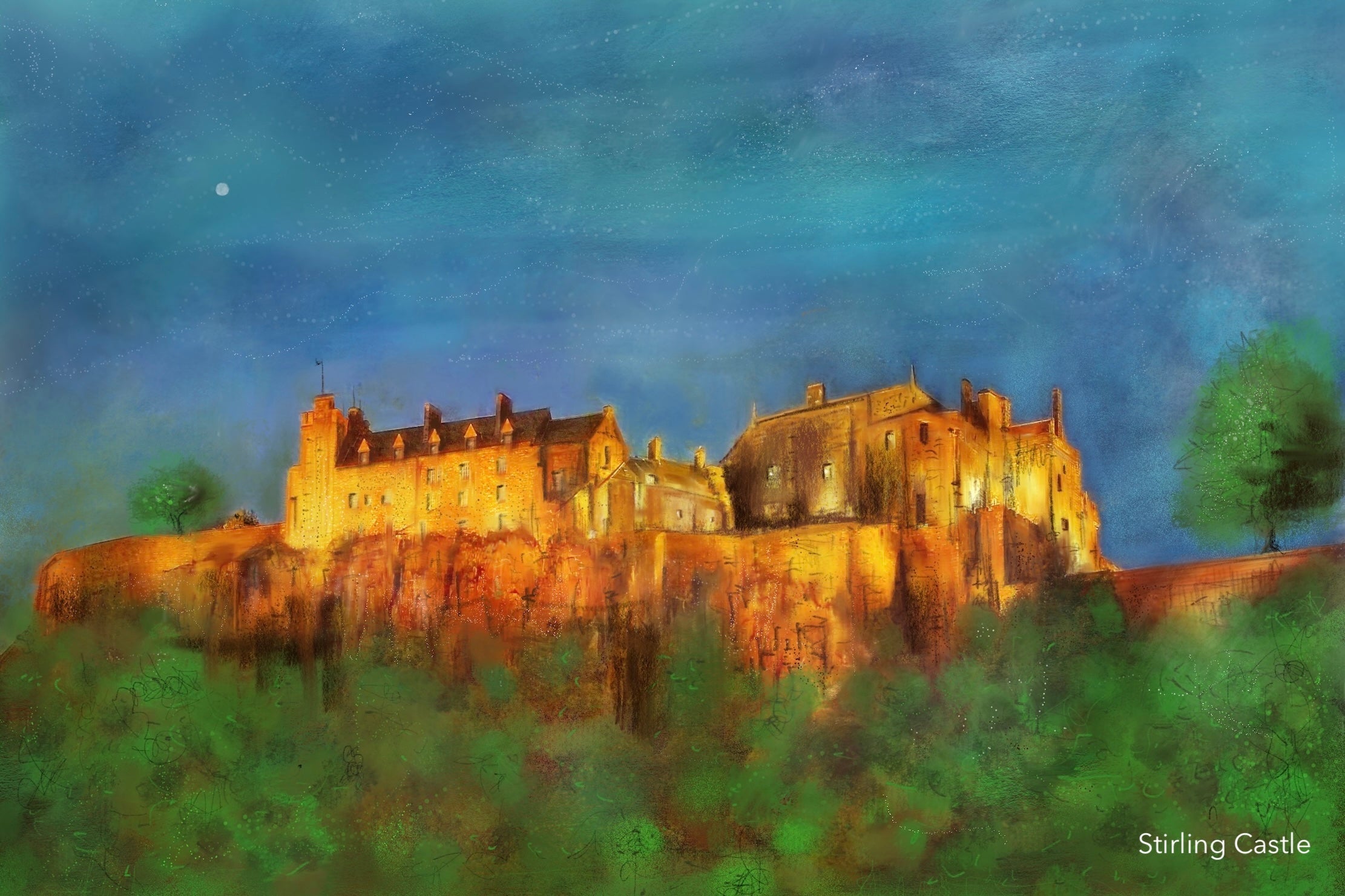 Historic & Iconic Landscape Giclee Art Prints From Scotland-Historic & Iconic Scotland Art Gallery