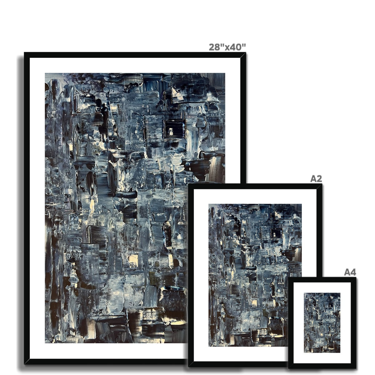 Inception Abstract Painting | Framed & Mounted Prints From Scotland