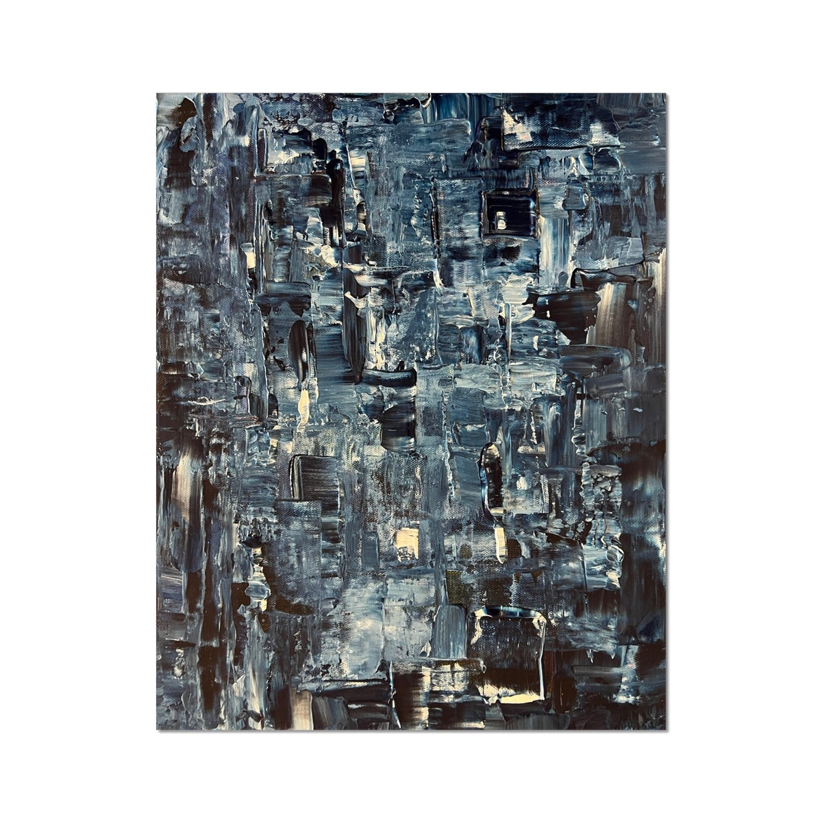 Inception Abstract Painting | Artist Proof Collector Prints From Scotland-Artist Proof Collector Prints-Abstract & Impressionistic Art Gallery-16"x20"-Paintings, Prints, Homeware, Art Gifts From Scotland By Scottish Artist Kevin Hunter