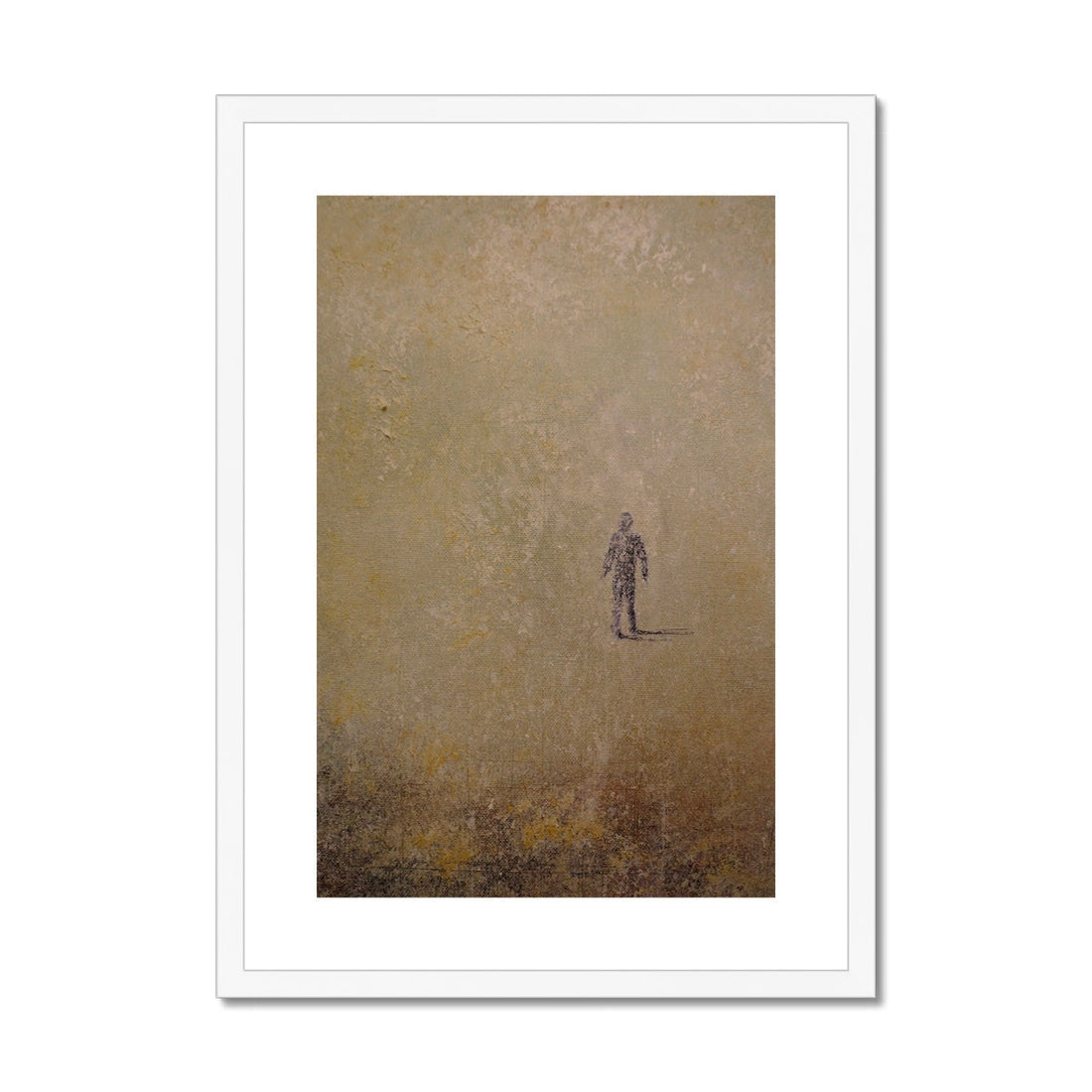 Into The Munro Mist Painting | Framed &amp; Mounted Prints From Scotland