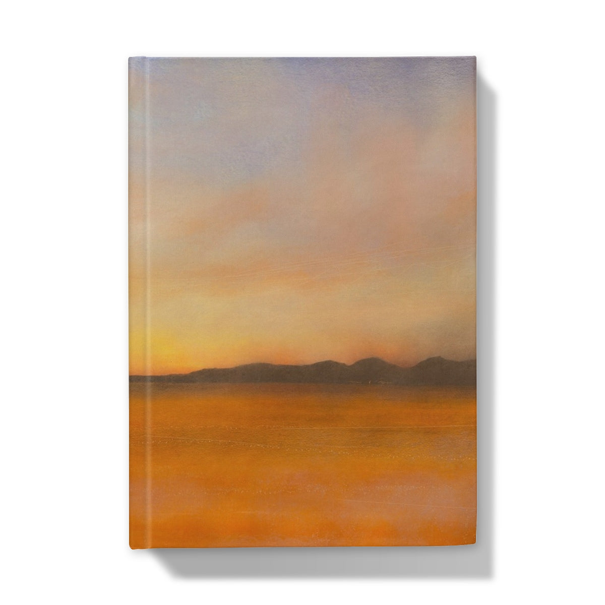 Islay Dawn Art Gifts Hardback Journal-Journals & Notebooks-Hebridean Islands Art Gallery-A5-Lined-Paintings, Prints, Homeware, Art Gifts From Scotland By Scottish Artist Kevin Hunter