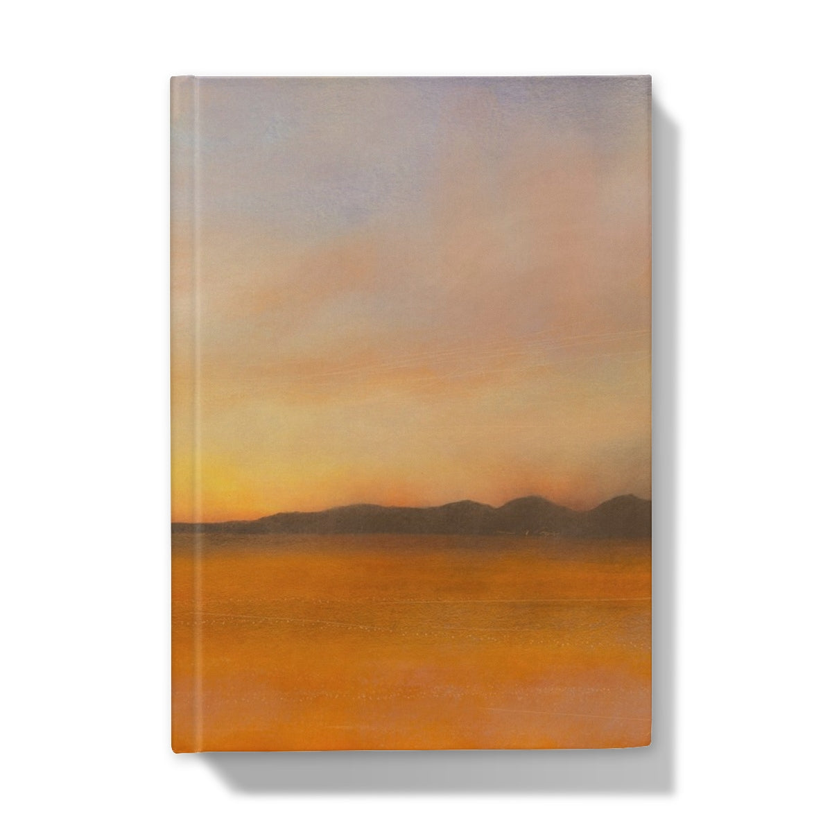 Islay Dawn Art Gifts Hardback Journal-Journals & Notebooks-Hebridean Islands Art Gallery-5"x7"-Lined-Paintings, Prints, Homeware, Art Gifts From Scotland By Scottish Artist Kevin Hunter