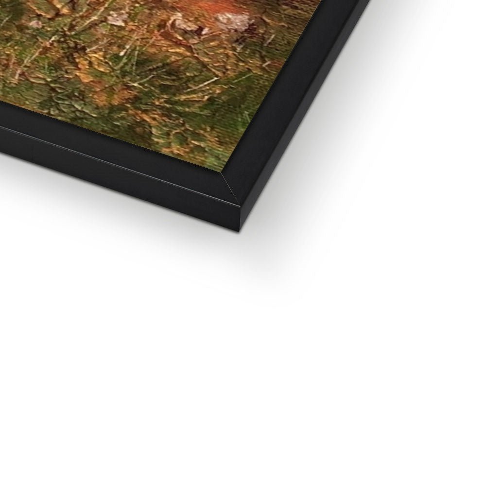 Jura From Crinan Painting | Framed Prints From Scotland-Framed Prints-Hebridean Islands Art Gallery-Paintings, Prints, Homeware, Art Gifts From Scotland By Scottish Artist Kevin Hunter