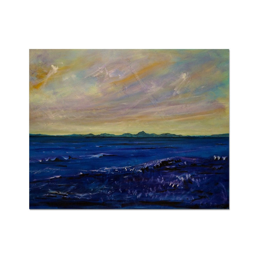 Jura Painting | Artist Proof Collector Print | Paintings from Scotland by Scottish Artist Hunter