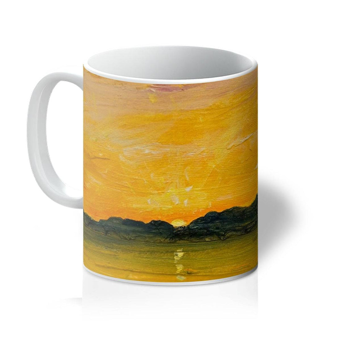 Jura Sunset Art Gifts Mug Scotland
