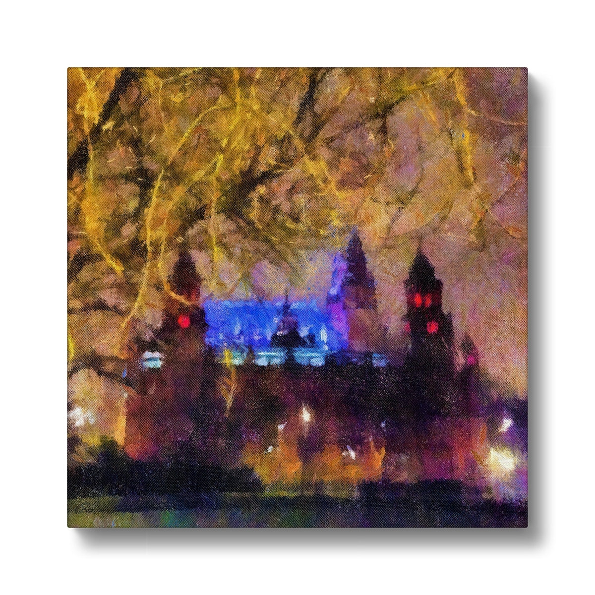 Kelvingrove Nights Art Eco Canvas from my Edinburgh & Glasgow Art Gallery Art Gallery Collection