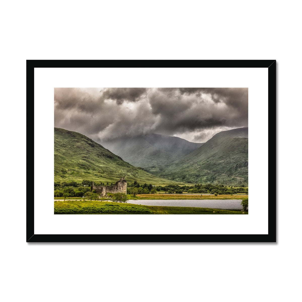 Kilchurn Castle Loch Awe Scottish Landscape Photography | Framed & Mounted Prints From Scotland