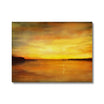 King's Cave Sunset Arran Painting | Canvas Prints From Scotland