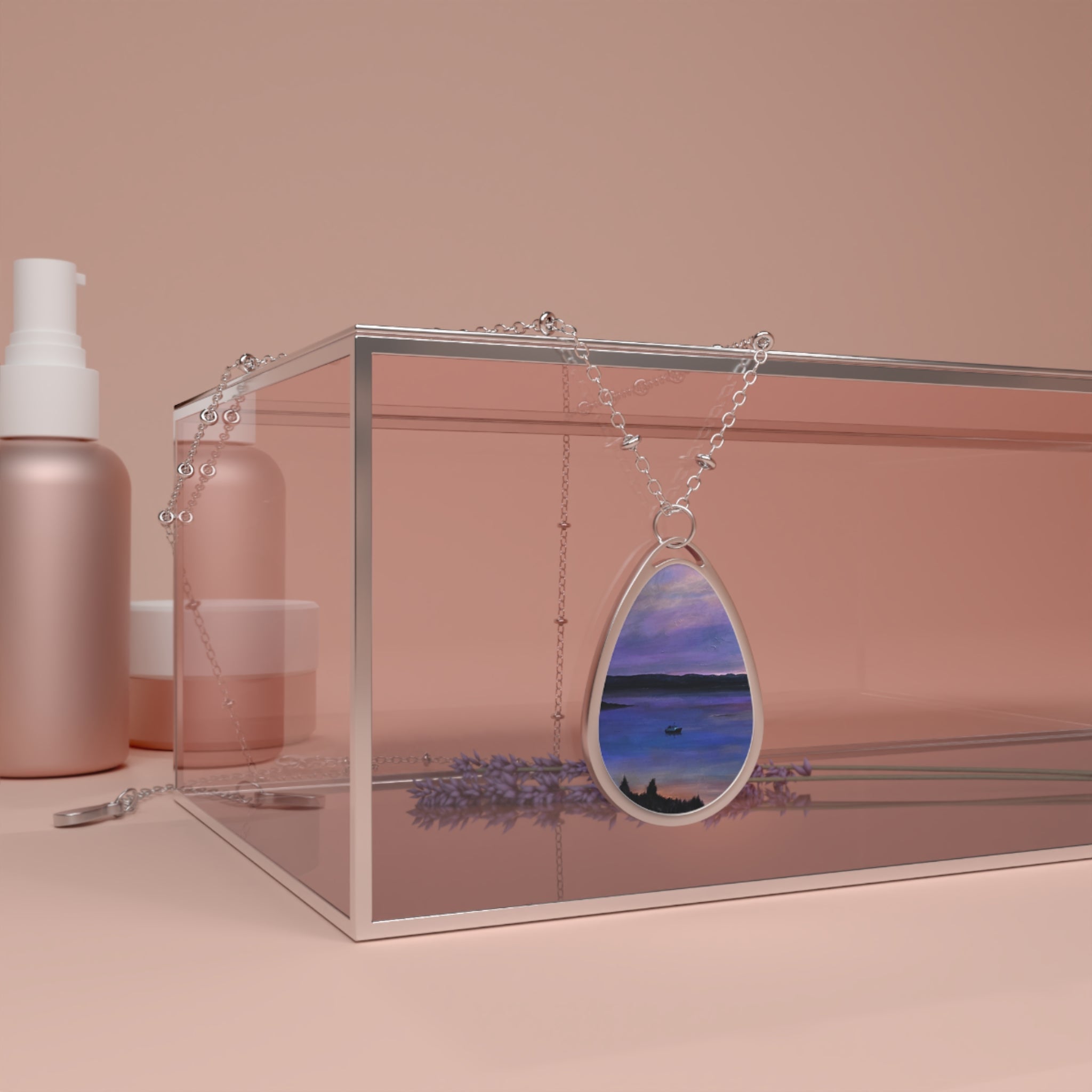 Lamlash Dusk | Scottish Art Jewellery | Necklace - Arran Gallery Scotland - Free Shipping Worldwide