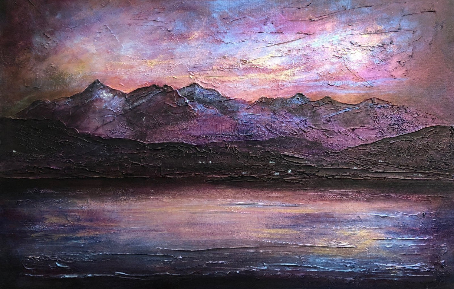 Last Skye Light Scotland | Painting Art Prints | Scottish Artist Hunter