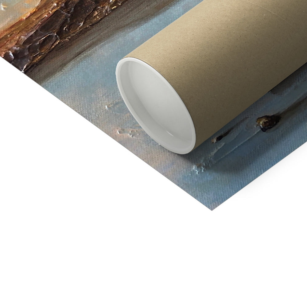 Loch Druidibeg Hahnemuhle German Etching Print in Kraft Paper Tube