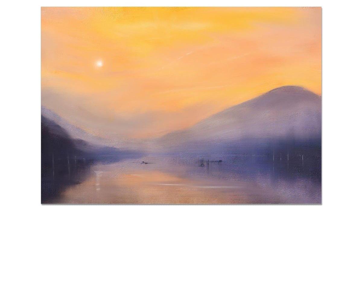 Loch Eck Dusk Art Prints from my Lochs & Mountains Art Gallery Collection