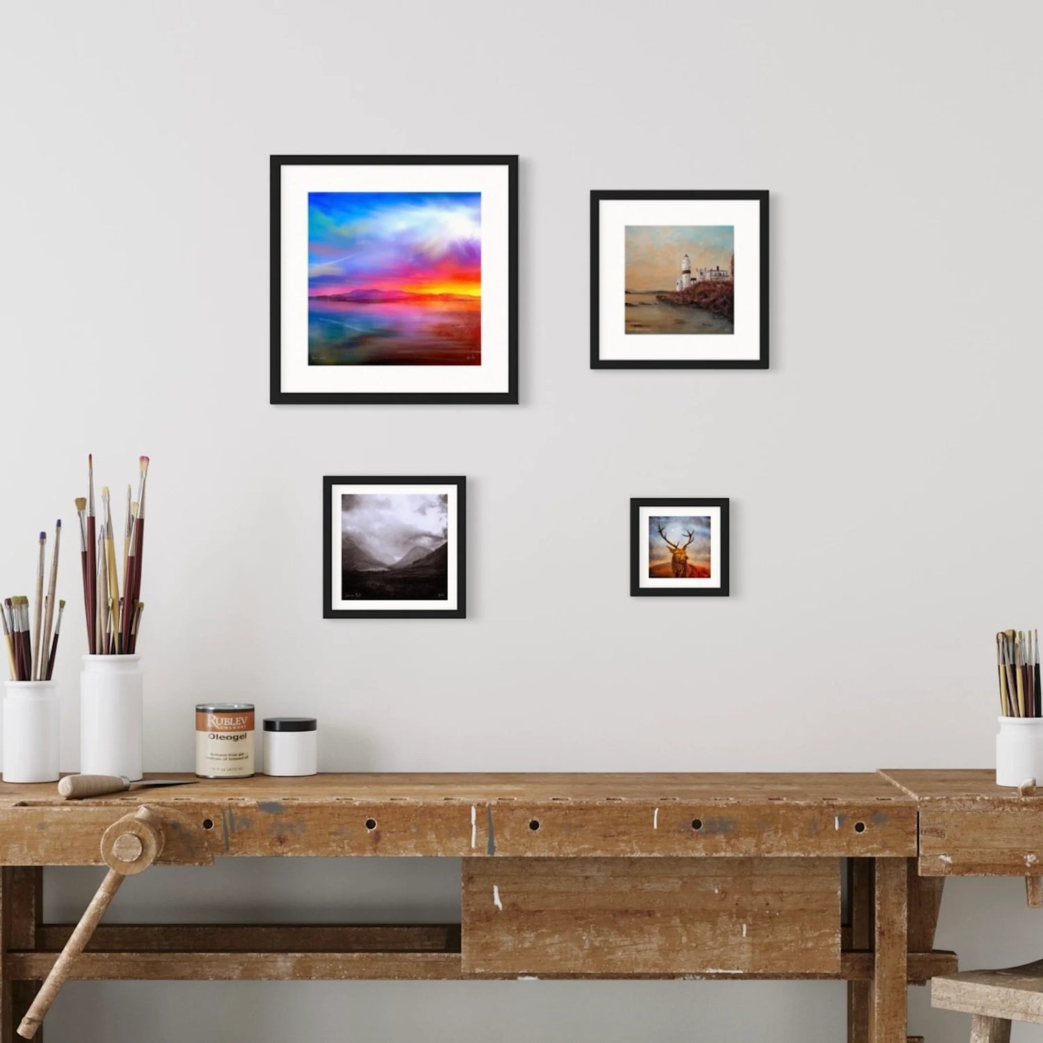 Loch Eck Dusk | Scotland In Your Pocket Framed Prints