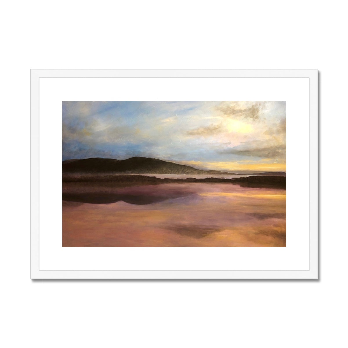 Loch Garten Painting | Framed & Mounted Prints From Scotland