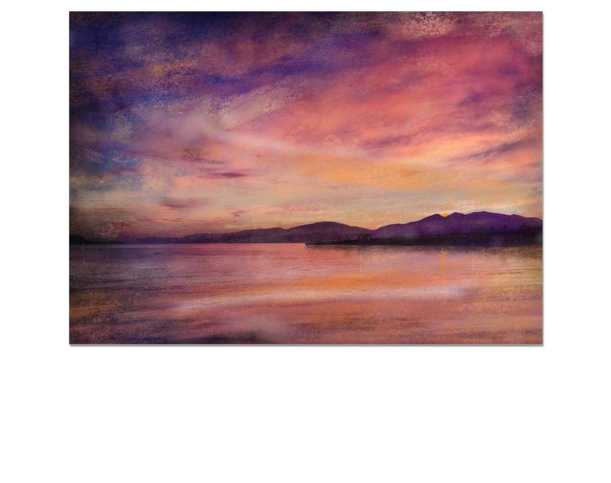 Loch Linnhe Dusk-art-painting-scotland