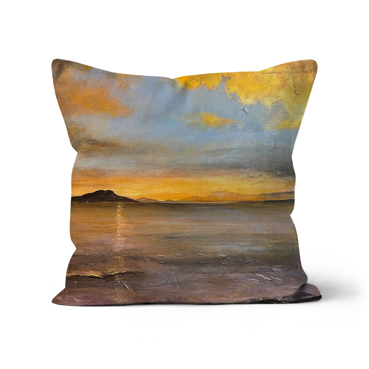 Loch Linnhe Sunset Art Gifts Cushion