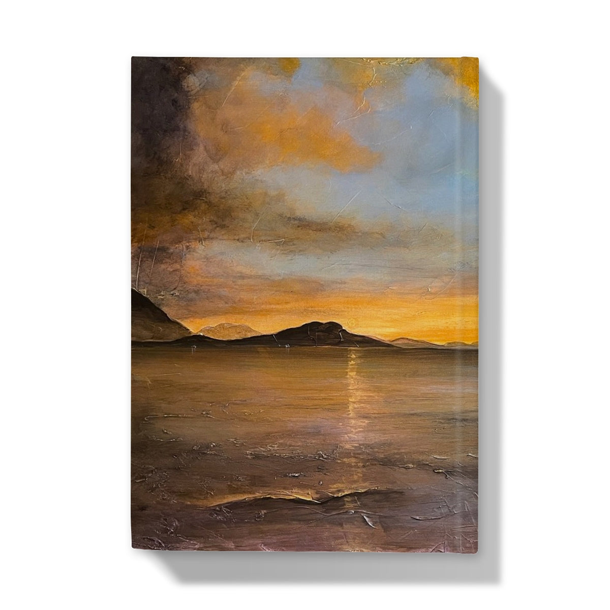 Loch Linnhe Sunset Art Gifts Hardback Journal