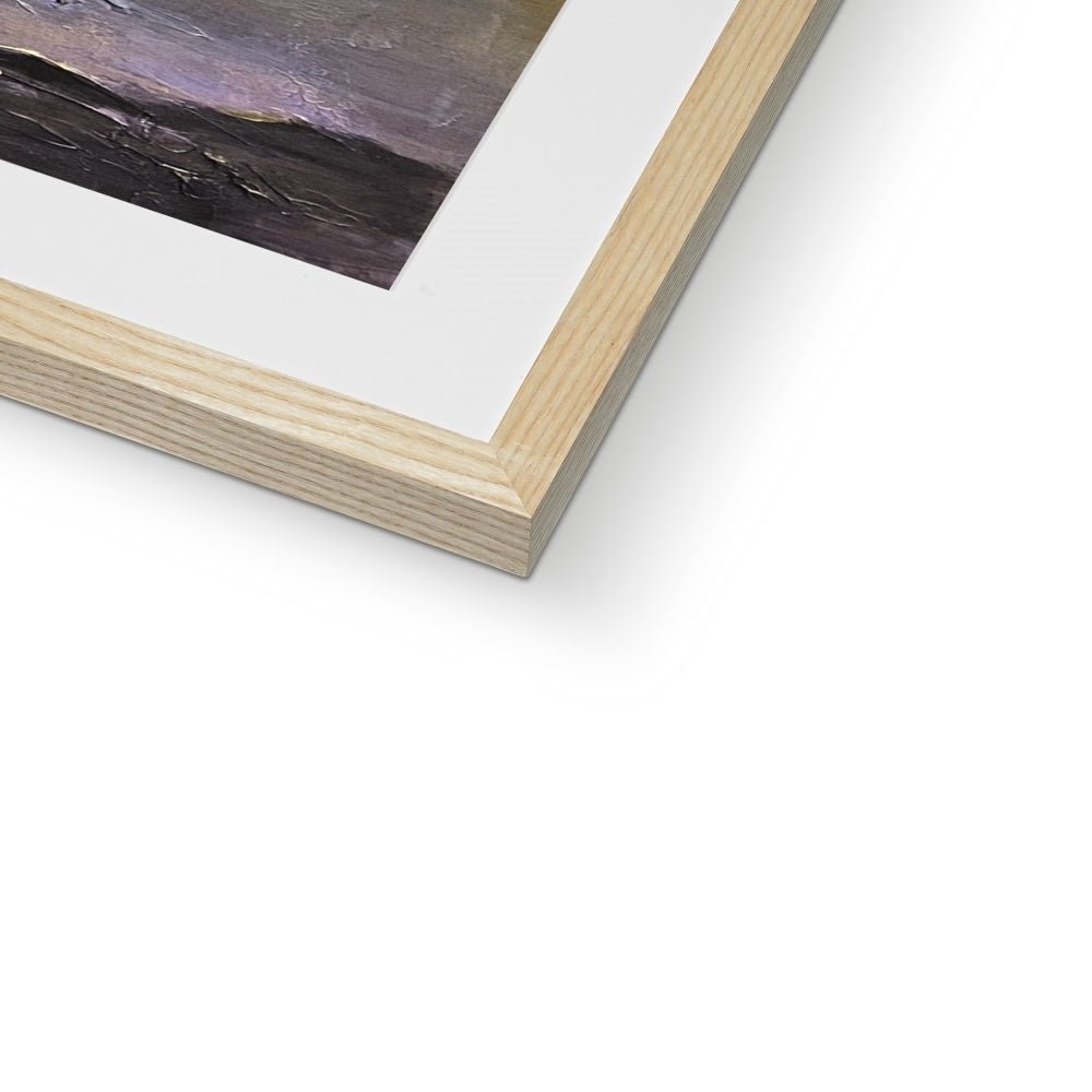 Loch Linnhe Sunset Painting | Framed & Mounted Prints From Scotland