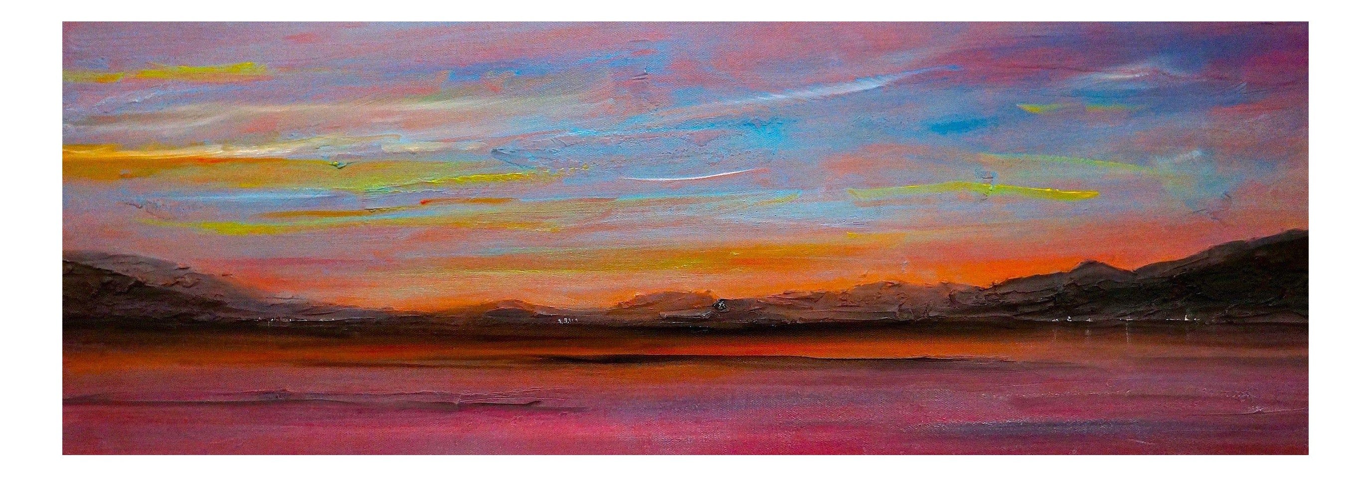 Loch Lomond Dusk Scotland Panoramic Fine Art Prints