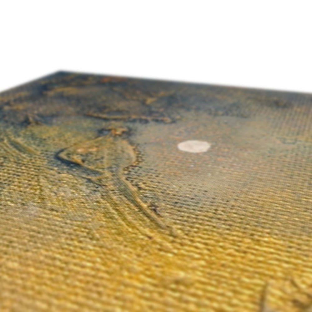Gold textured laptop skin with black accents and subtle pattern