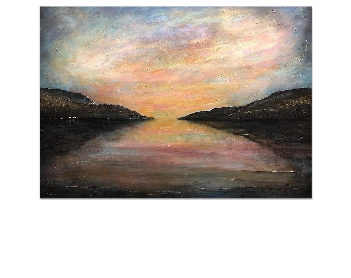 Loch Ness Glow Art Prints from my Lochs & Mountains Art Gallery Collection