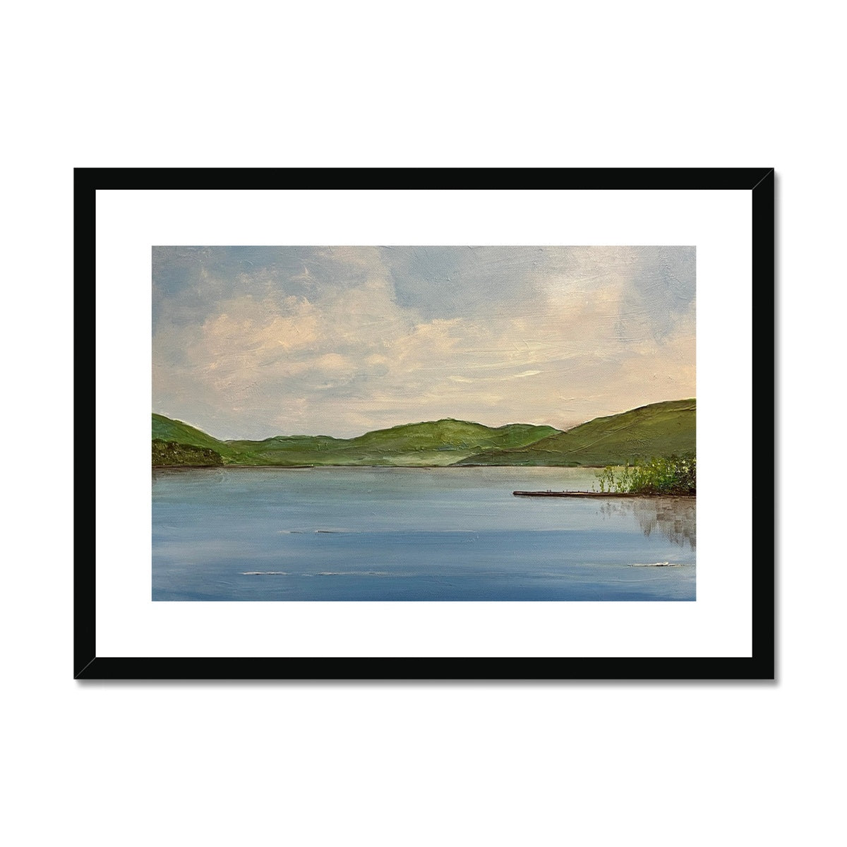 Loch Tay ii Painting | Framed & Mounted Prints From Scotland