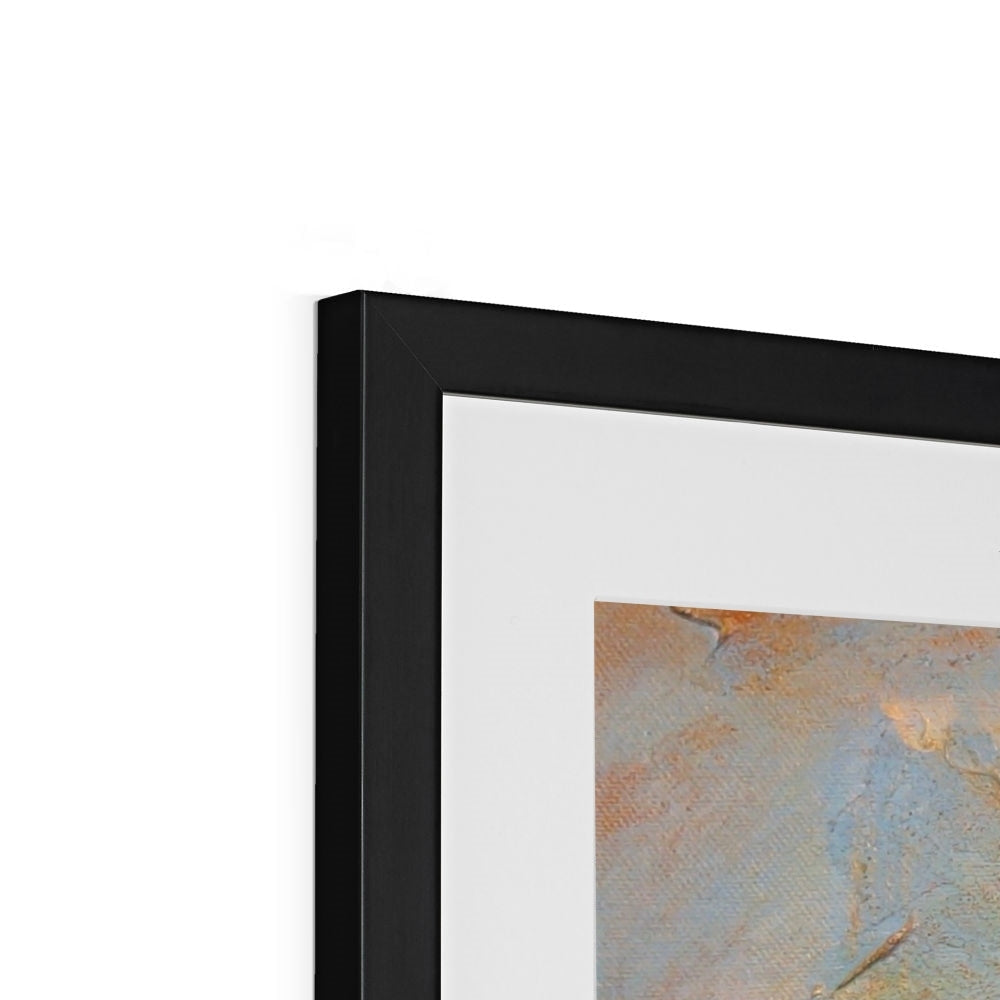 Black framed abstract painting from Lochgoilhead Art Prints