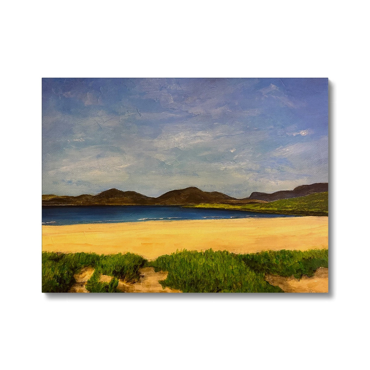 Luskentyre Beach Harris Canvas Prints - Hebridean Islands Art Gallery Scotland - Free Shipping Worldwide