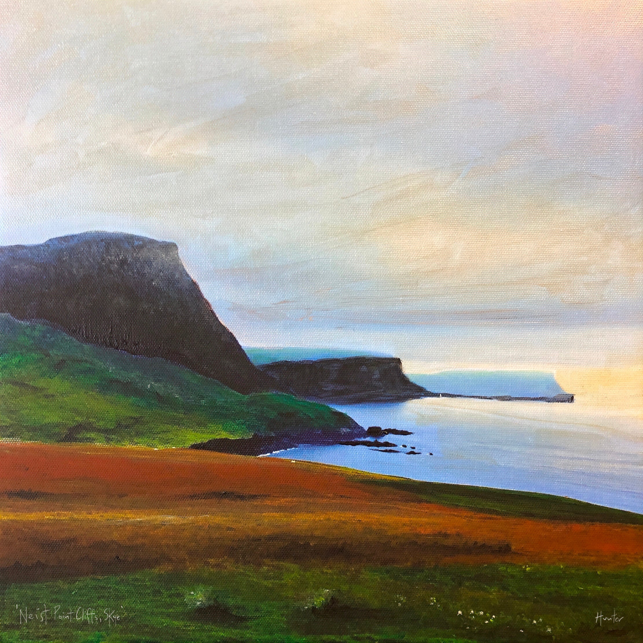 Neist Point Cliffs Skye | Scotland In Your Pocket Art Print-Scotland In Your Pocket Framed Prints-Skye Art Gallery-Paintings, Prints, Homeware, Art Gifts From Scotland By Scottish Artist Kevin Hunter