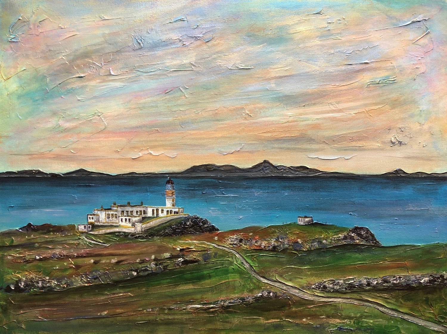 Neist Point Skye Scotland | Painting Art Prints | Scottish Artist Hunter