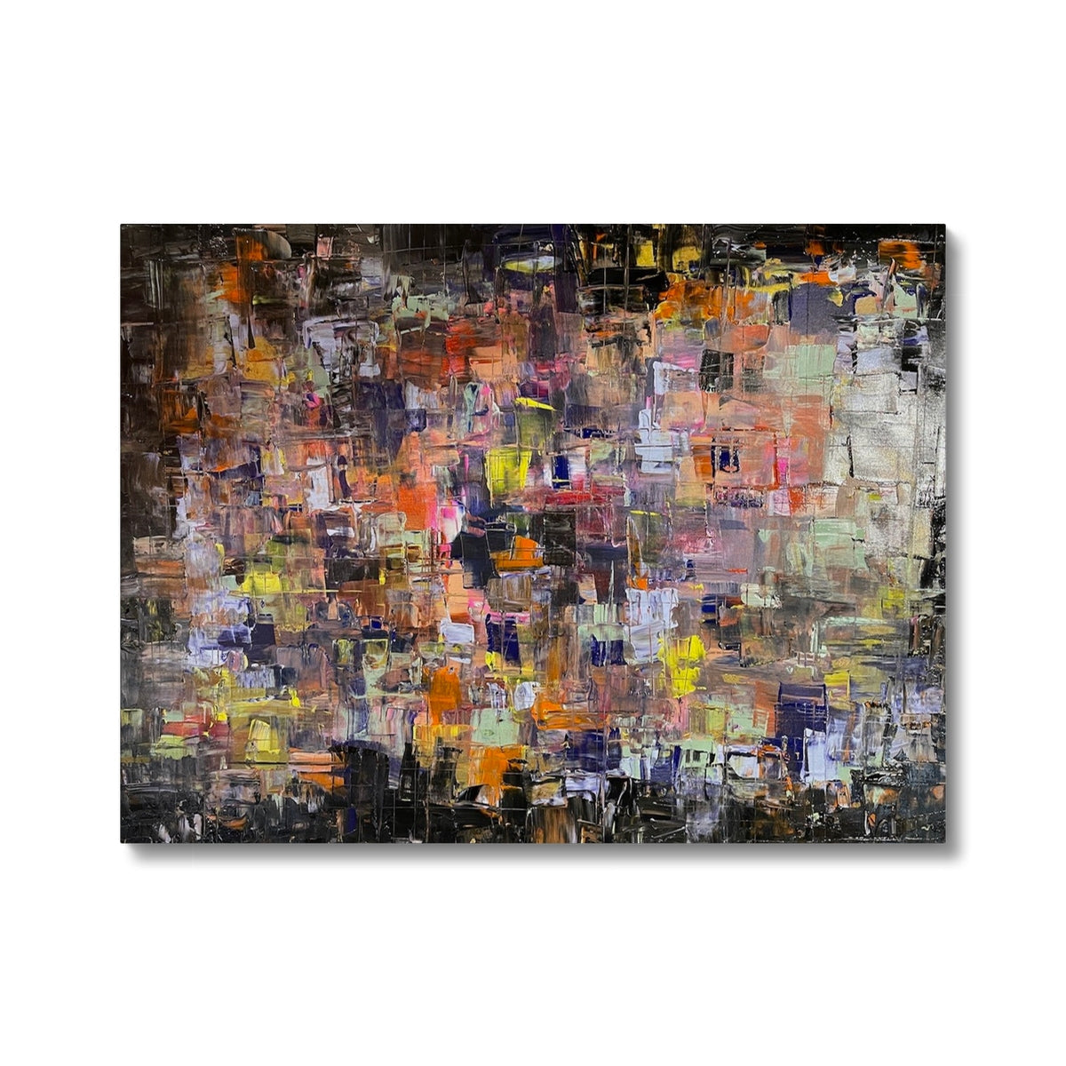 Never Enough Abstract Canvas | Abstract & Impressionistic Art Gallery | Paintings, Prints, Homeware and Art Gifts From Scotland By Scottish Artist Kevin Hunter