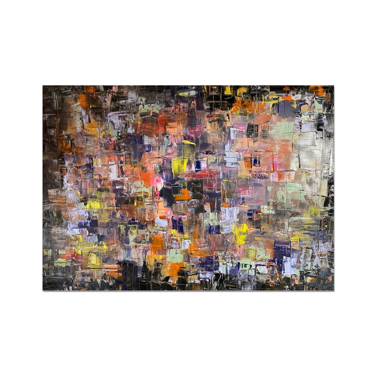 Never Enough Abstract Painting | Fine Art Prints From Scotland-Unframed Prints-Abstract & Impressionistic Art Gallery-A2 Landscape-Paintings, Prints, Homeware, Art Gifts From Scotland By Scottish Artist Kevin Hunter